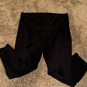 Lululemon hemmed leggings